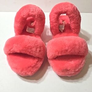 NWOT Ugg Oh Yeah Fluff Slippers Pink Size 💗 6
